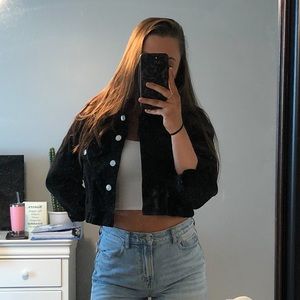 Cropped Jean Jacket